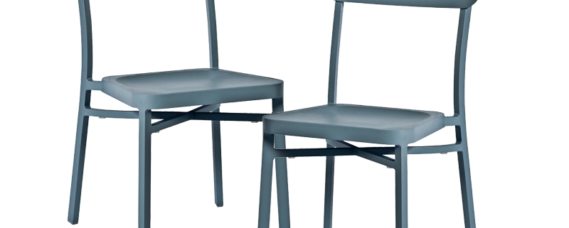 Boardwalk Smoke Blue Chairs